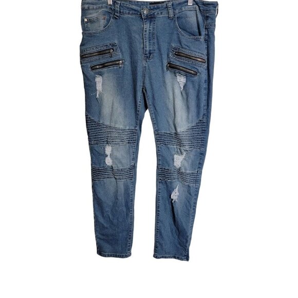 Men's Waimea Blue Moto Sz 38